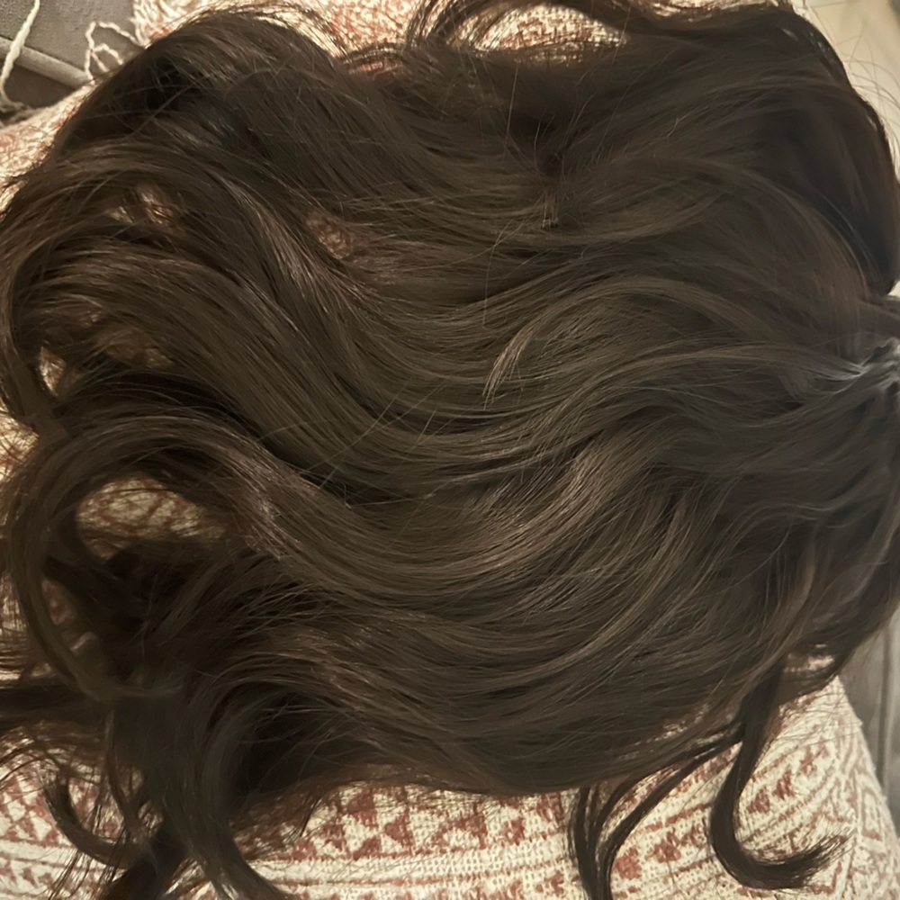 Clip-in human hair extensions, various colors, and lengths